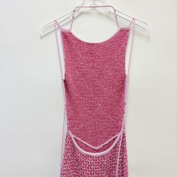 Free People FP Beach Mindy Backless Midi Sweater Dress Sz Small S - Picture 9 of 15